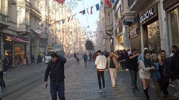 İstanbulda güclü partlayış: 6 ölü, 53 yaralı